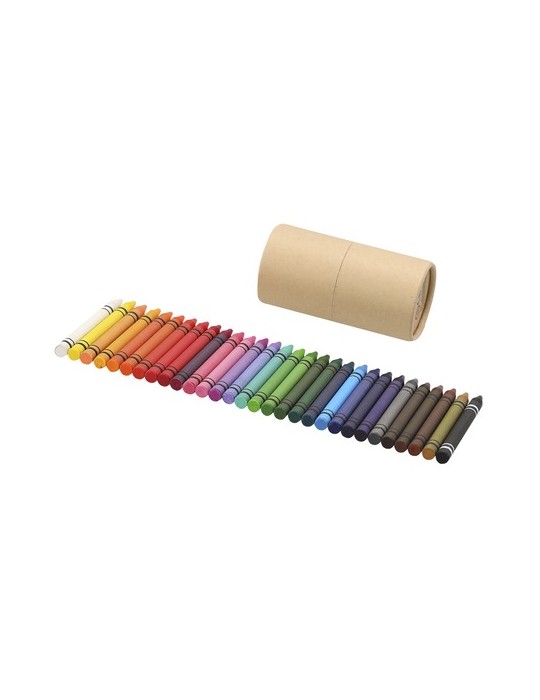 Boîte Crayons Riokon Matières : carton recyclé Couleurs : naturel marquage laser ultra précis