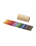 Boîte Crayons Riokon Matières : carton recyclé Couleurs : naturel marquage laser ultra précis