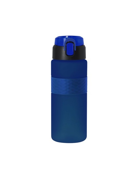 Bidon Karon Matières : PET recyclé Couleurs : bleu goodies publicitaire événementiel