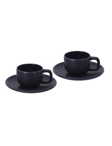 Set Tasses Freyat Matières : céramique Couleurs : bleu marine