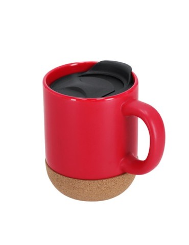 Tasse Shivak Matières : liège Couleurs : rouge
