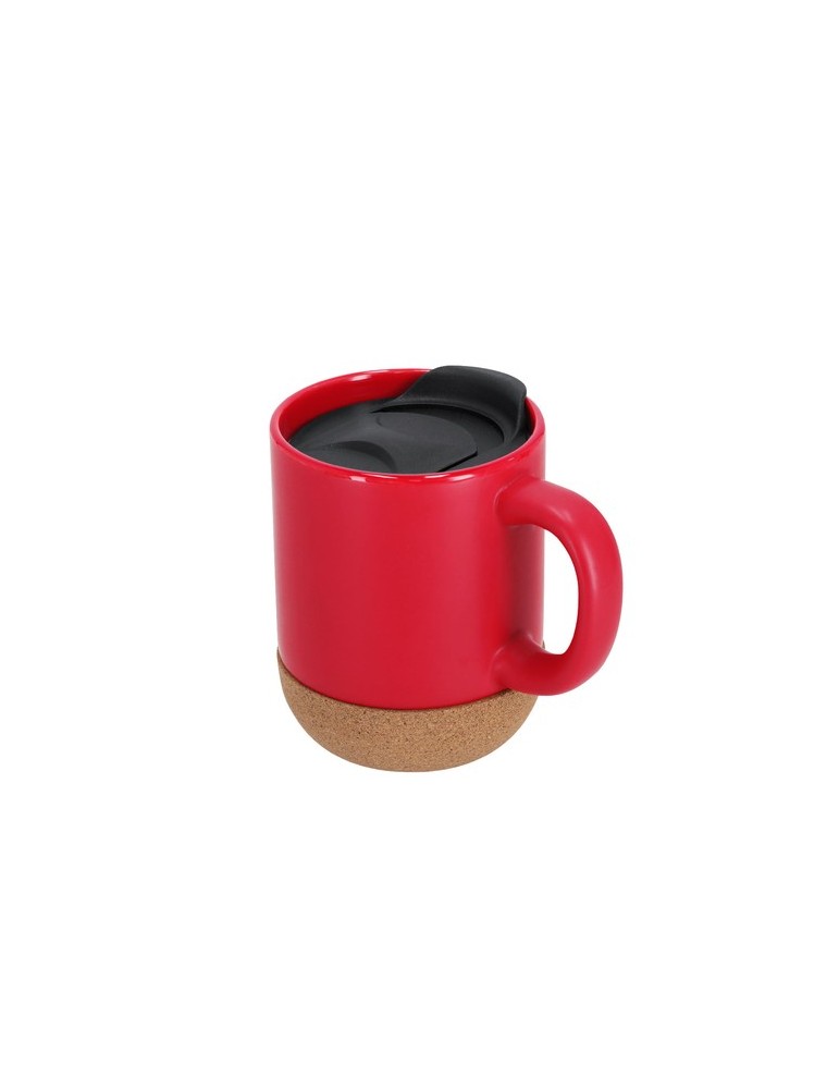 Tasse Shivak Matières : liège Couleurs : rouge