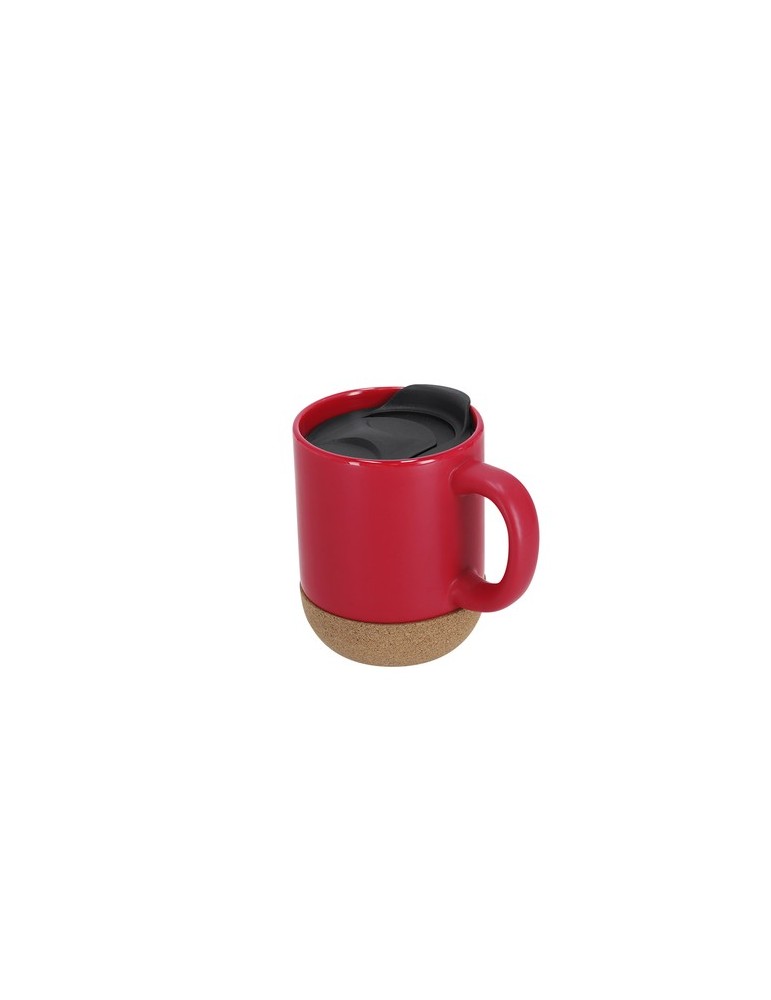 Tasse Shivak Matières : liège Couleurs : rouge impression haute définition