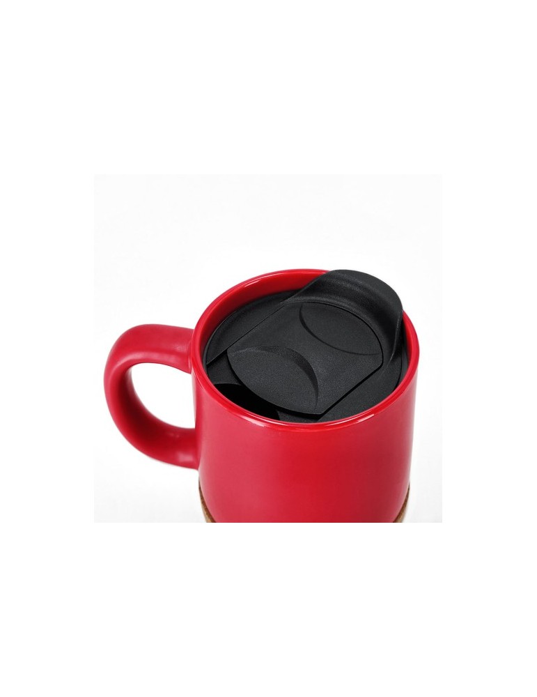 Tasse Shivak Matières : liège Couleurs : rouge cadeau affaires élégant