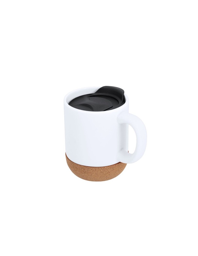 Tasse Shivak Matières : liège Couleurs : blanc goodies publicitaire événementiel