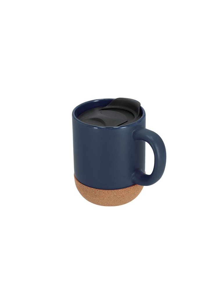 Tasse Shivak Matières : liège Couleurs : bleu marine cadeau entreprise pas cher