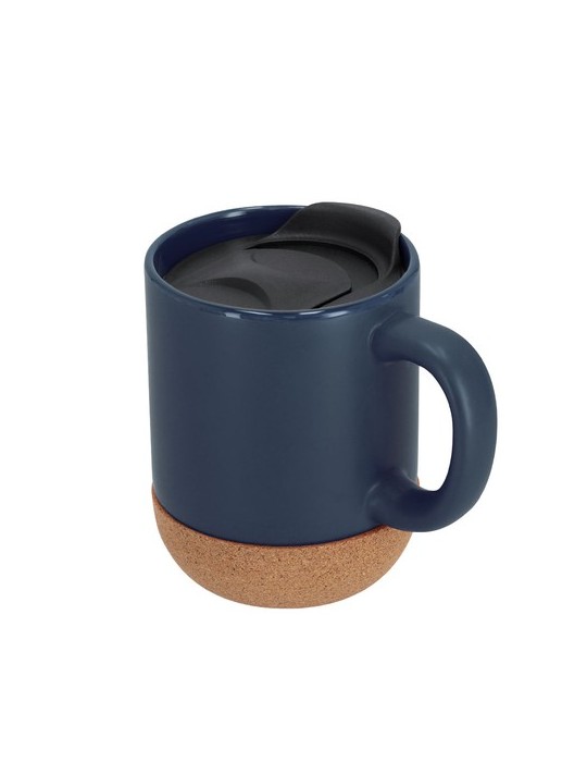 Tasse Shivak Matières : liège Couleurs : bleu marine cadeau entreprise pas cher