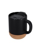 Tasse Shivak Matières : liège Couleurs : noir personnalisable avec votre logo