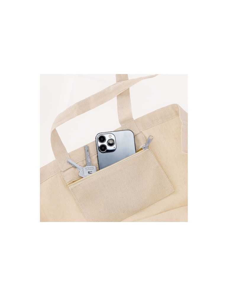 Sac Tremul Matières : coton recyclé Couleurs : naturel cadeau entreprise pas cher