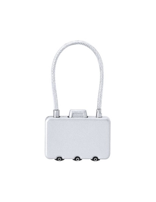 Cadenas Konix Matières : métal Couleurs : argenté personnalisable avec votre logo