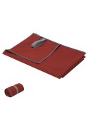 Serviette Absorbante Jutiul Couleurs : rouge Matières : polyester recyclé goodies publicitaire événementiel