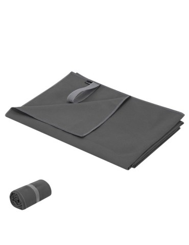 Serviette Absorbante Jutiul Couleurs : gris Matières : polyester recyclé cadeau entreprise pas cher
