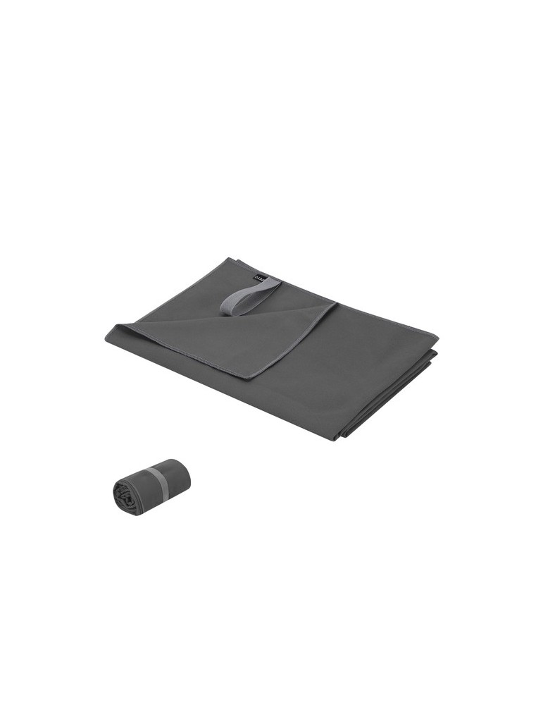 Serviette Absorbante Jutiul Couleurs : gris Matières : polyester recyclé cadeau entreprise pas cher