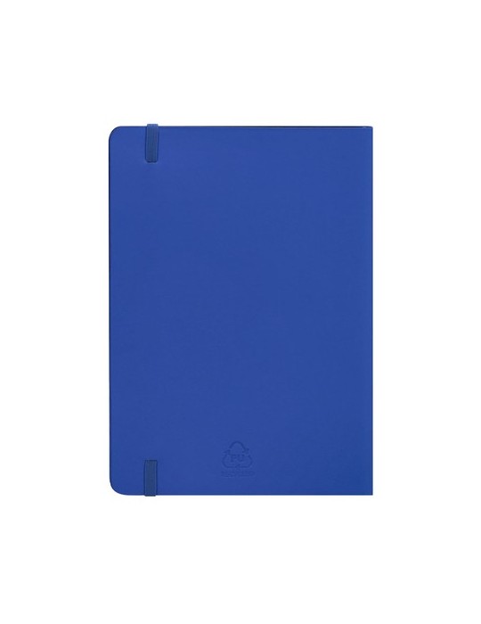 Bloc Notes Trekon Couleurs : bleu Matières : PU recyclé objet promo petit budget