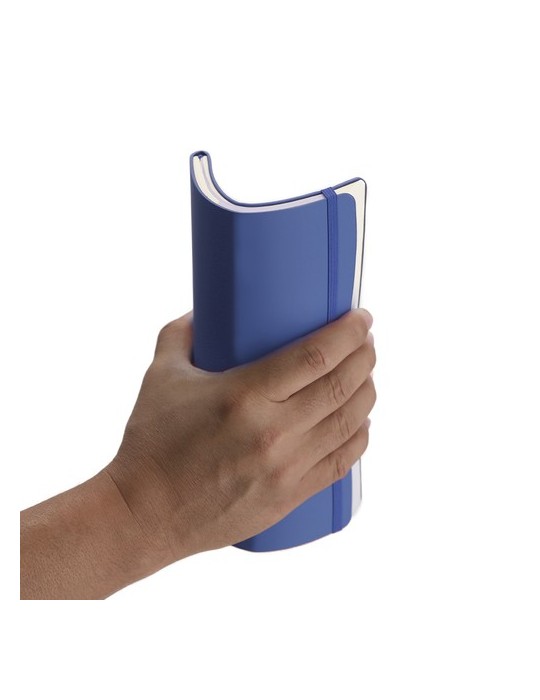 Bloc Notes Trekon Couleurs : bleu Matières : PU recyclé livraison express 24h 48h