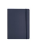 Bloc Notes Trekon Couleurs : bleu marine Matières : PU recyclé impression haute définition
