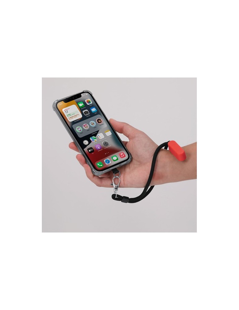 Bracelet Support Nelopy Matières : polyester Couleurs : noir cadeau entreprise pas cher