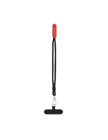 Bracelet Support Nelopy Matières : polyester Couleurs : rouge cadeau entreprise pas cher