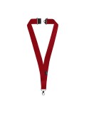 Lanyard Dycoun Couleurs : bleu Matières : polyester recyclé objet publicitaire robuste
