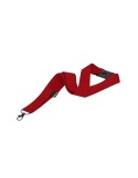 Lanyard Dycoun Couleurs : rouge Matières : polyester recyclé cadeau entreprise pas cher
