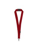 Lanyard Dycoun Couleurs : vert Matières : polyester recyclé cadeau collaborateur premium