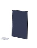 Cahier Kidon Matières : carton recyclé Couleurs : bleu marine goodies publicitaire événementiel