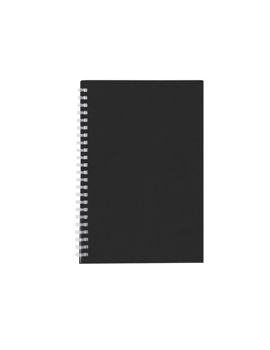 Cahier Kidon Matières : carton recyclé Couleurs : noir personnalisable avec votre logo