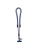 Câble de Charge Support Elnora Matières : PET recyclé Couleurs : bleu marine
