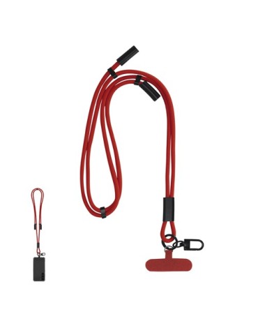 Câble de Charge Support Elnora Matières : PET recyclé Couleurs : bleu marine 2