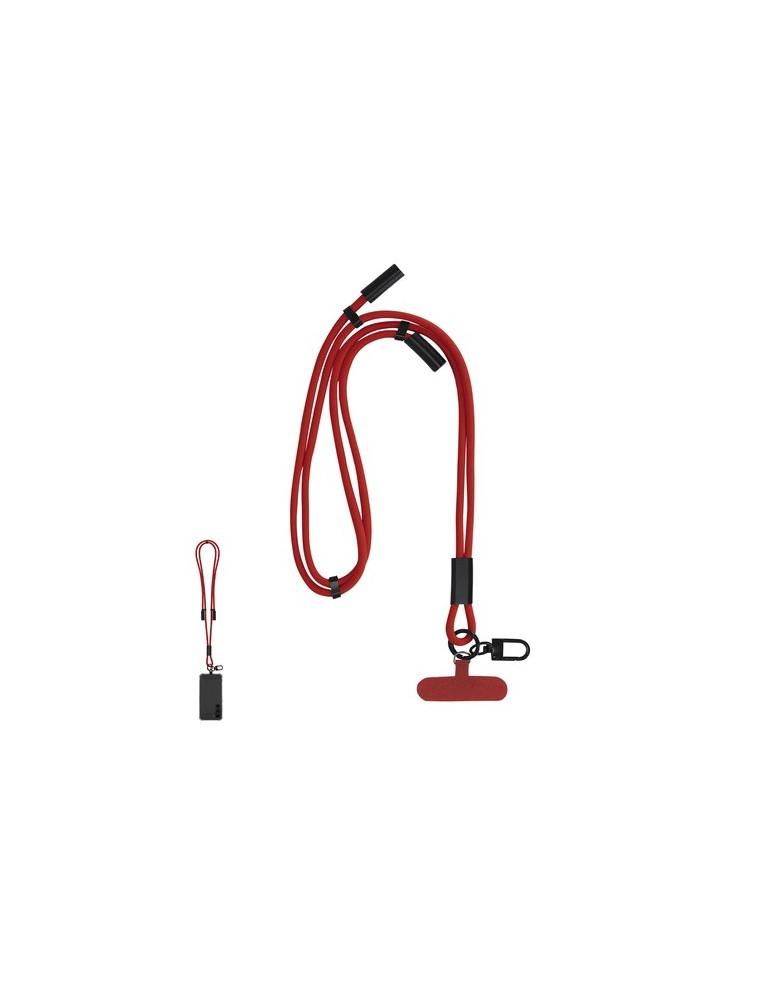 Câble de Charge Support Elnora Matières : PET recyclé Couleurs : bleu marine personnalisation rapide en France