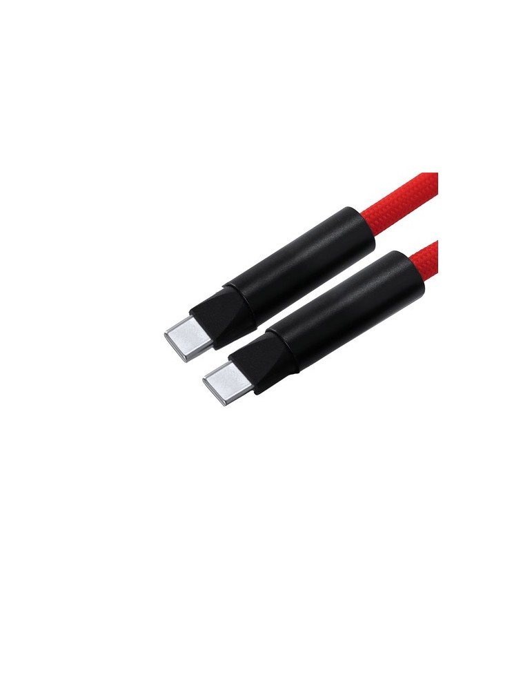 Câble de Charge Support Elnora Matières : PET recyclé Couleurs : bleu marine impression haute définition