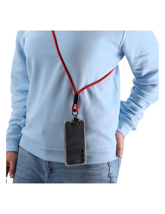 Câble de Charge Support Elnora Matières : PET recyclé Couleurs : bleu marine livraison express 24h 48h