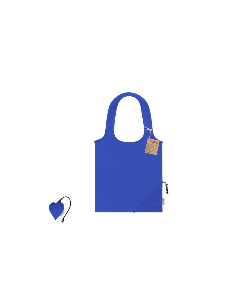 Sac Pliable Lecton Matières : coton recyclé Couleurs : bleu personnalisation rapide en France