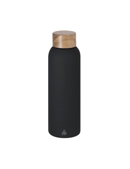 Bidon Cosmix Matières : bois Couleurs : noir personnalisable avec votre logo