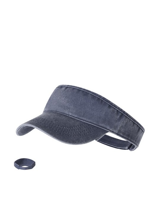 Visière Kilats Matières : coton Couleurs : bleu marine impression haute définition