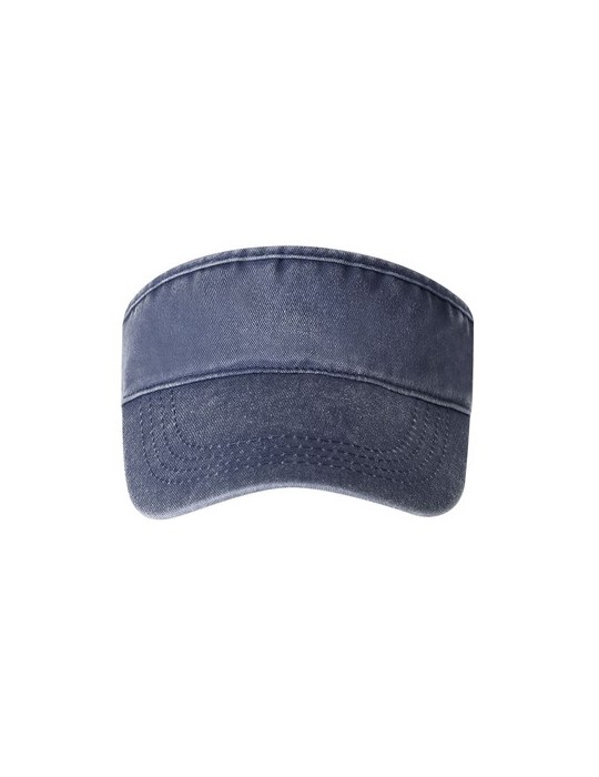 Visière Kilats Matières : coton Couleurs : bleu marine personnalisation rapide en France