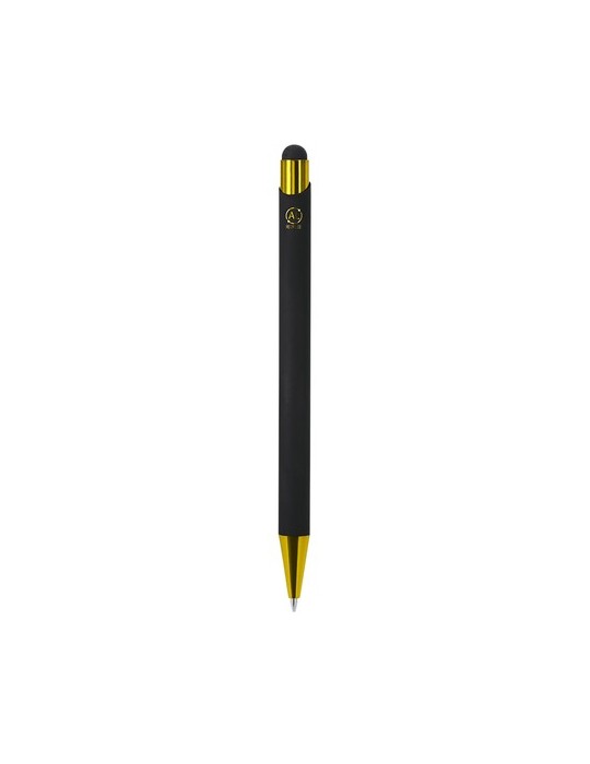 Stylet Bille Pilgrim Matières : caoutchouc Couleurs : jaune personnalisable avec votre logo