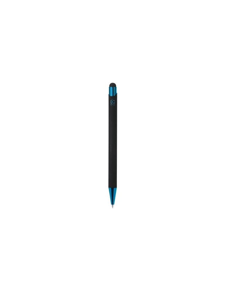 Stylet Bille Pilgrim Matières : caoutchouc Couleurs : bleu clair cadeau entreprise pas cher