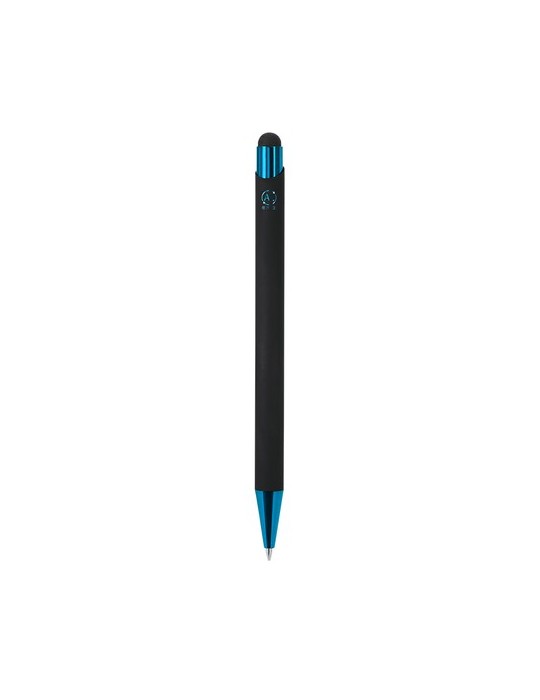 Stylet Bille Pilgrim Matières : caoutchouc Couleurs : bleu clair cadeau entreprise pas cher