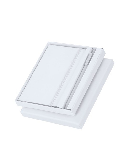 Set Garrick Matières : caoutchouc Couleurs : blanc personnalisable avec votre logo