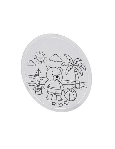 Frisbee Zerbut Matières : polypropylène (PP) Couleurs : blanc cadeau entreprise pas cher