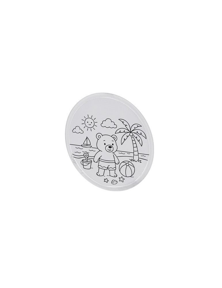 Frisbee Zerbut Matières : polypropylène (PP) Couleurs : blanc cadeau entreprise pas cher