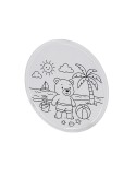 Frisbee Zerbut Matières : polypropylène (PP) Couleurs : blanc cadeau entreprise pas cher