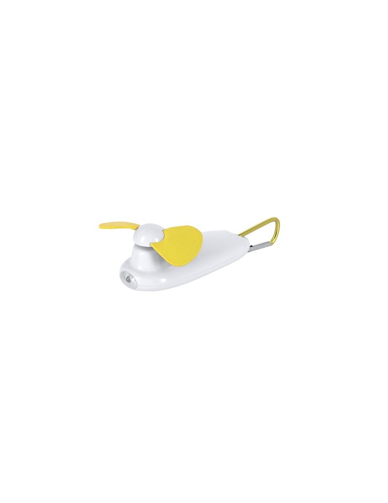 Ventilateur Ticsy Couleurs : jaune personnalisable avec votre logo