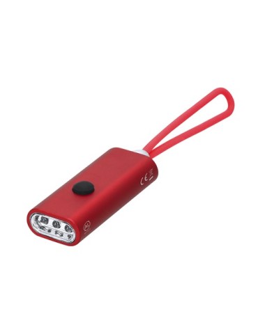 Lampe Terbon Matières : aluminium recyclé  Couleurs : rouge cadeau entreprise pas cher