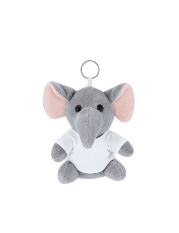 Porte-Clés Peluche Gunnin Matières : polyester Couleurs : blanc 2