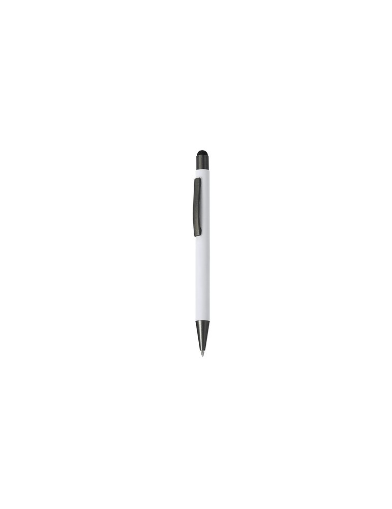 Stylet Bille Rilon Matières : caoutchouc Couleurs : blanc objet promotionnel éco-responsable