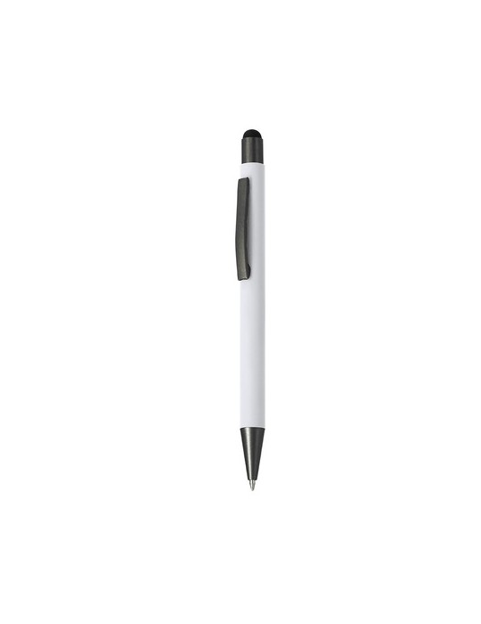 Stylet Bille Rilon Matières : caoutchouc Couleurs : blanc objet promotionnel éco-responsable