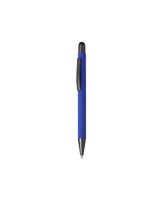 Stylet Bille Rilon Matières : caoutchouc Couleurs : bleu cadeau entreprise pas cher
