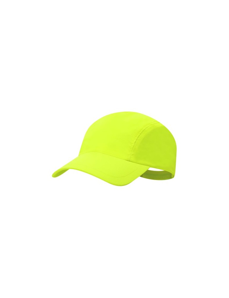 Casquette Renard Matières : élasthanne Couleurs : jaune fluo personnalisable avec votre logo